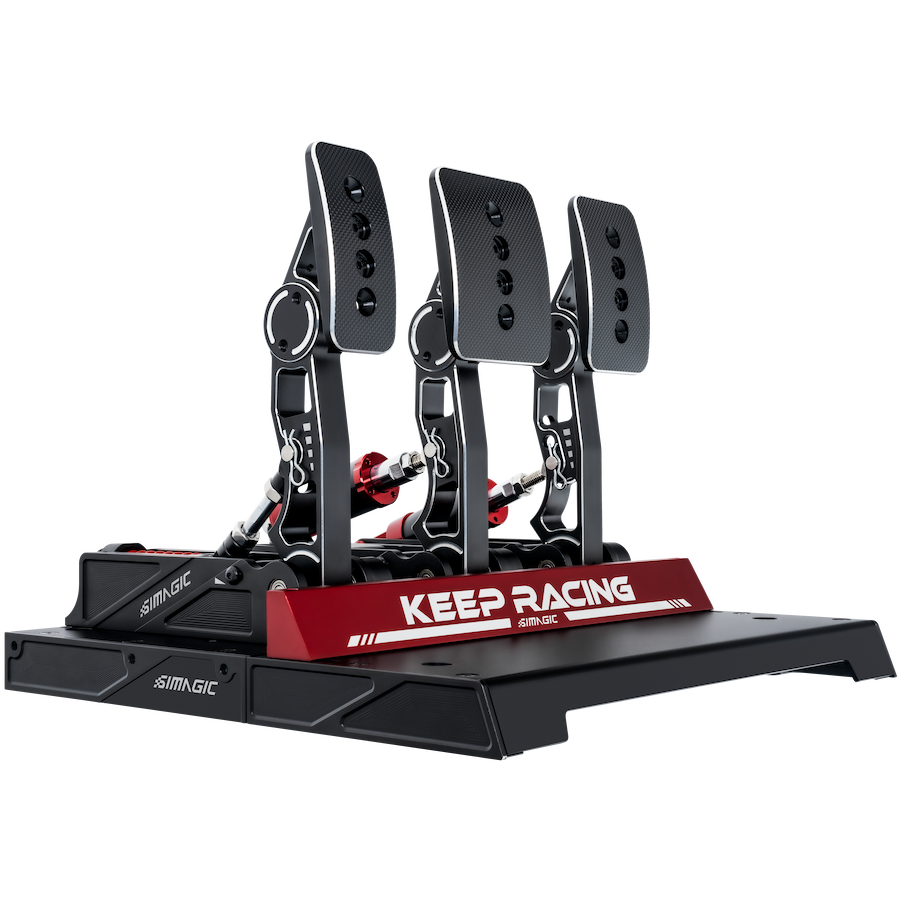 SIMAGIC Modular Pedal Set with 100 kg Load Cell and Hall Sensor, S303
