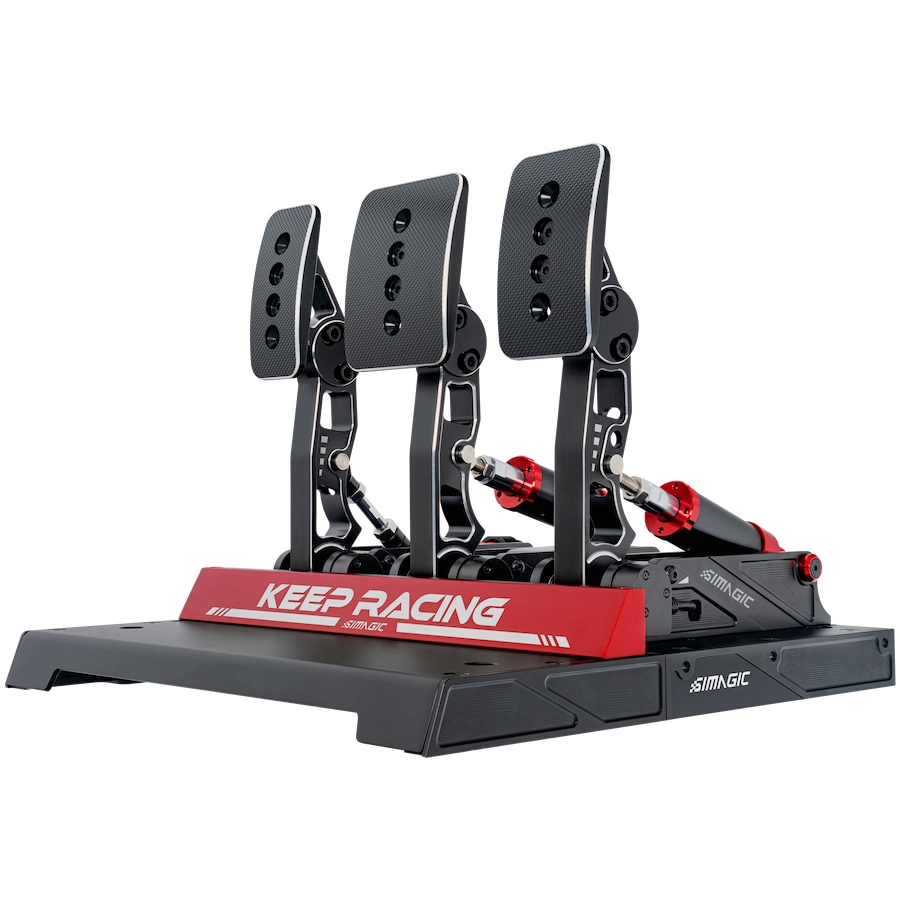 SIMAGIC Modular Pedal Set with 100 kg Load Cell and Hall Sensor, S303