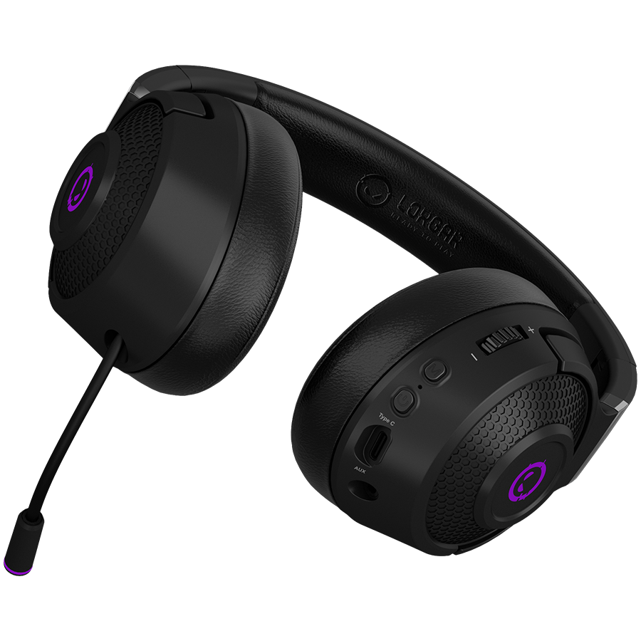LORGAR Noah 702, Wireless Gaming Headset, black