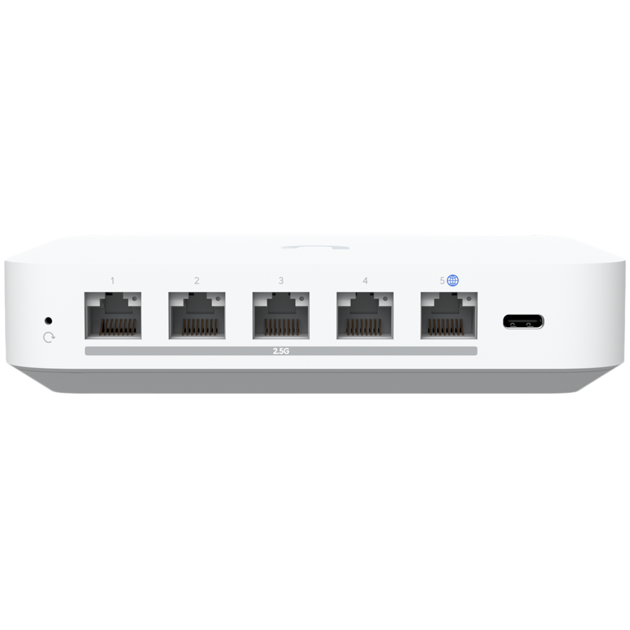 Ubiquiti UXG-Max-EU multi-WAN UniFi gateway with full 2.5 GbE support for high-performance networking at small-to-medium site