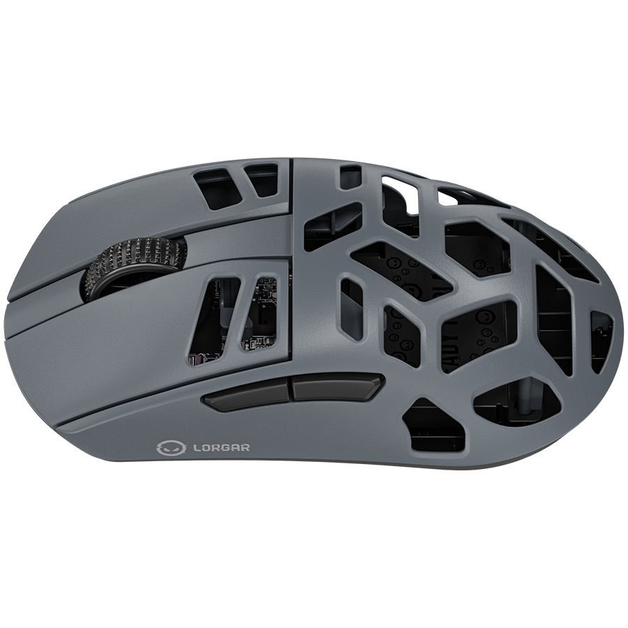 LORGAR MSE90W, Magnesium Alloy Wireless Gaming Mouse Elite, Dark Grey