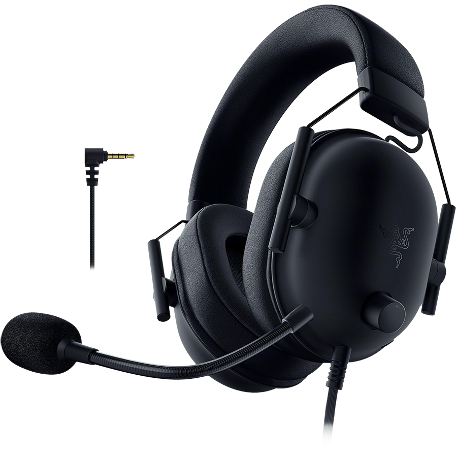 RAZER BlackShark V2 X for PlayStation Wired Headset, Black
