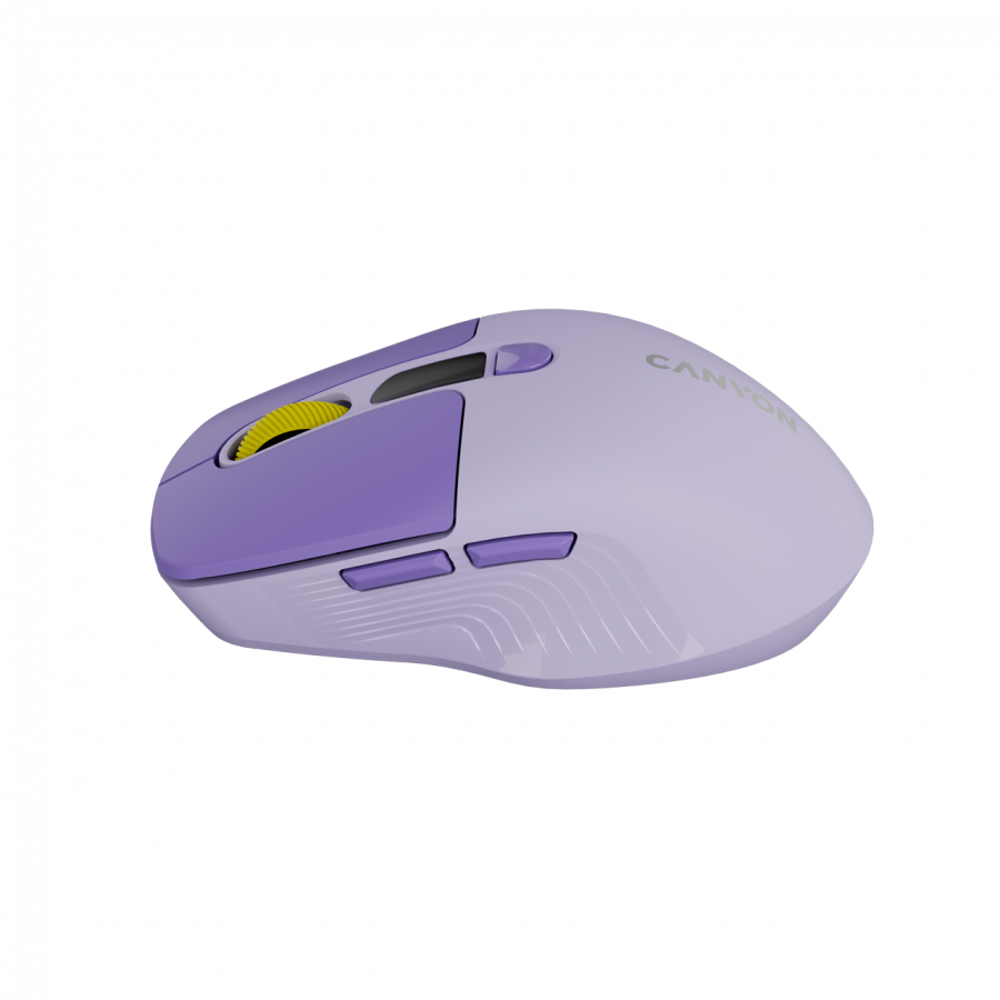CANYON mouse MW-26 LCD Silent Dual Mode Wireless Violet
