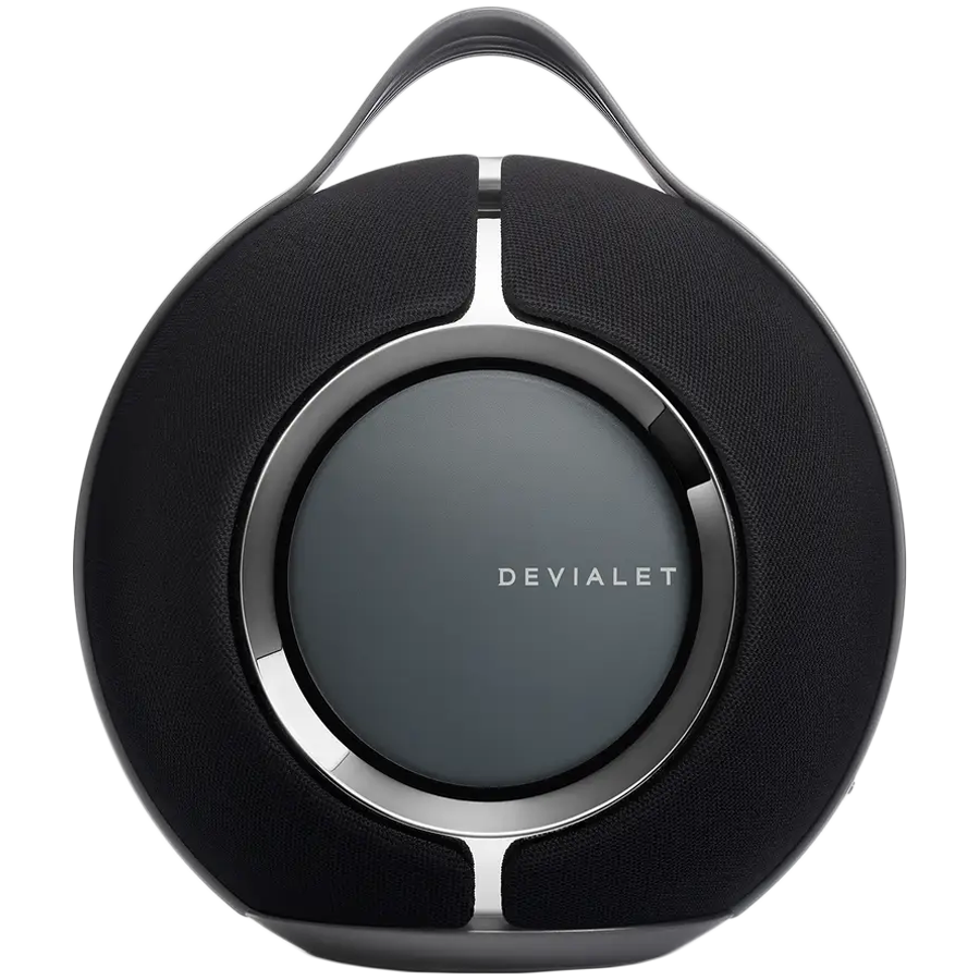 Devialet Mania Deep Black with dock