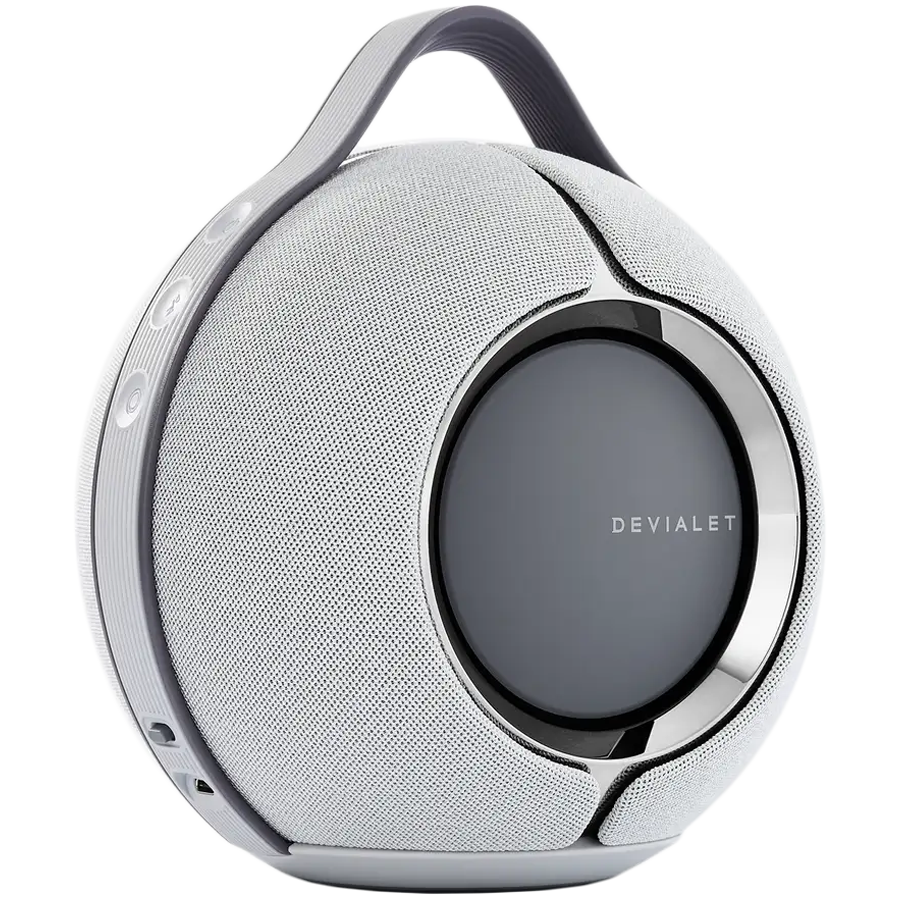 Devialet Mania Light Grey with dock