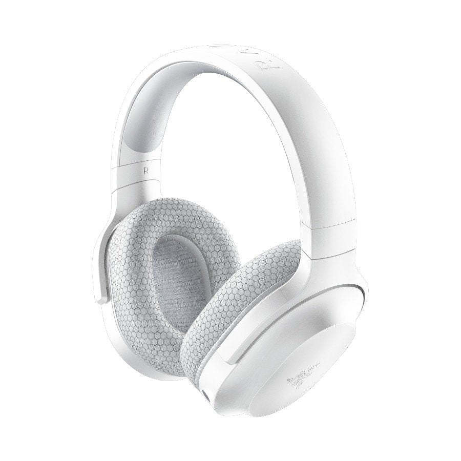 Razer Barracuda X Mercury White Wireless Multi-platform Gaming and Mobile Headset, Razer TriForce 40mm Drivers, Detachable Hy