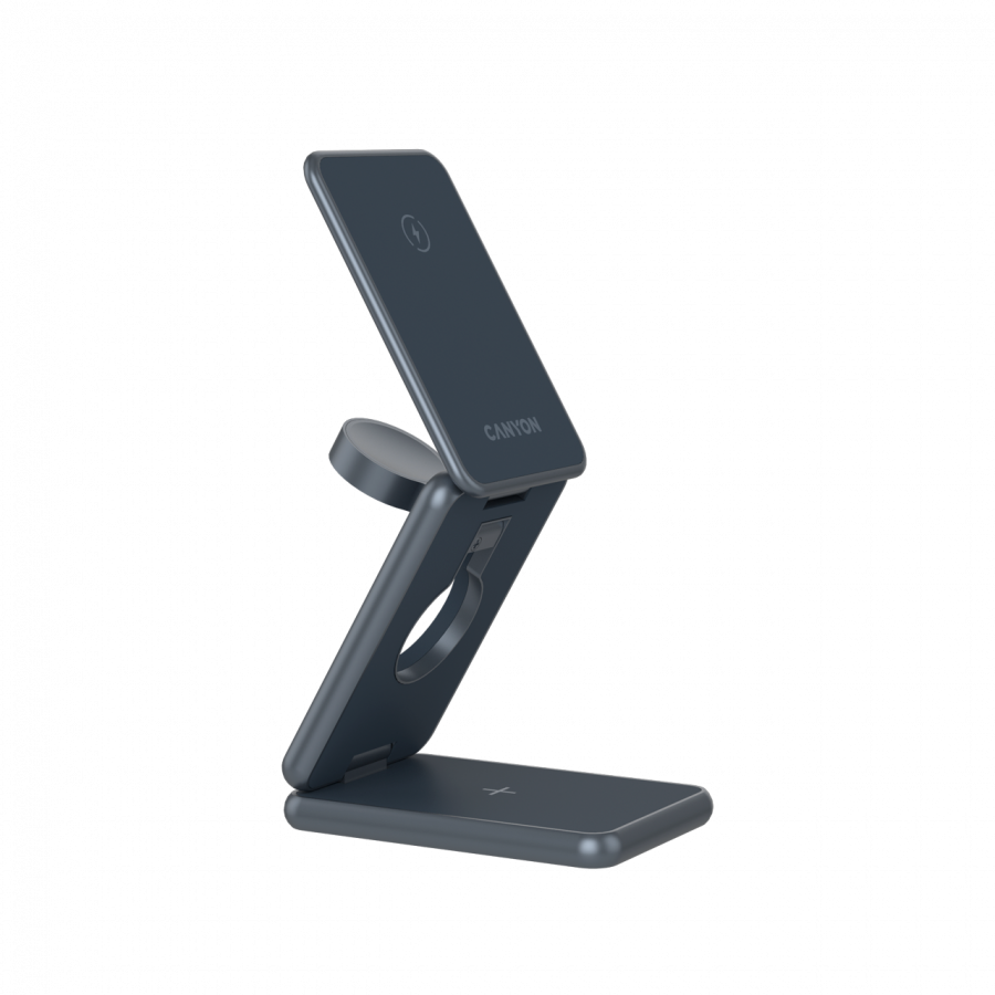 CANYON Foldable wireless charger OnCharge 309 15W 3in1 Metal