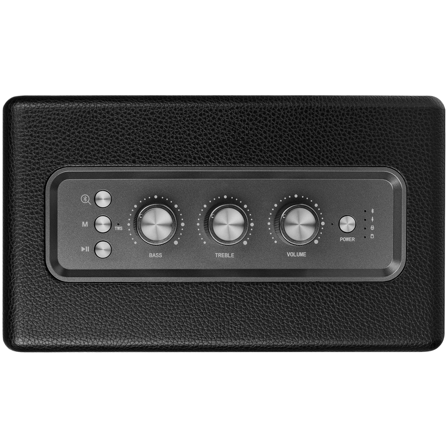 Speaker SVEN HA-950, black, MDF, PU leather (60W, Bluetooth, USB, Micro SD, Remote)