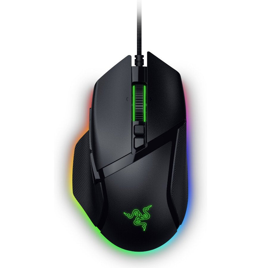 Razer Basilisk V3 35K Gaming Mouse, Black, Focus Pro 35K Optical Sensor Gen-2, Optical Mouse Switches Gen-3, Razer™ Speedflex