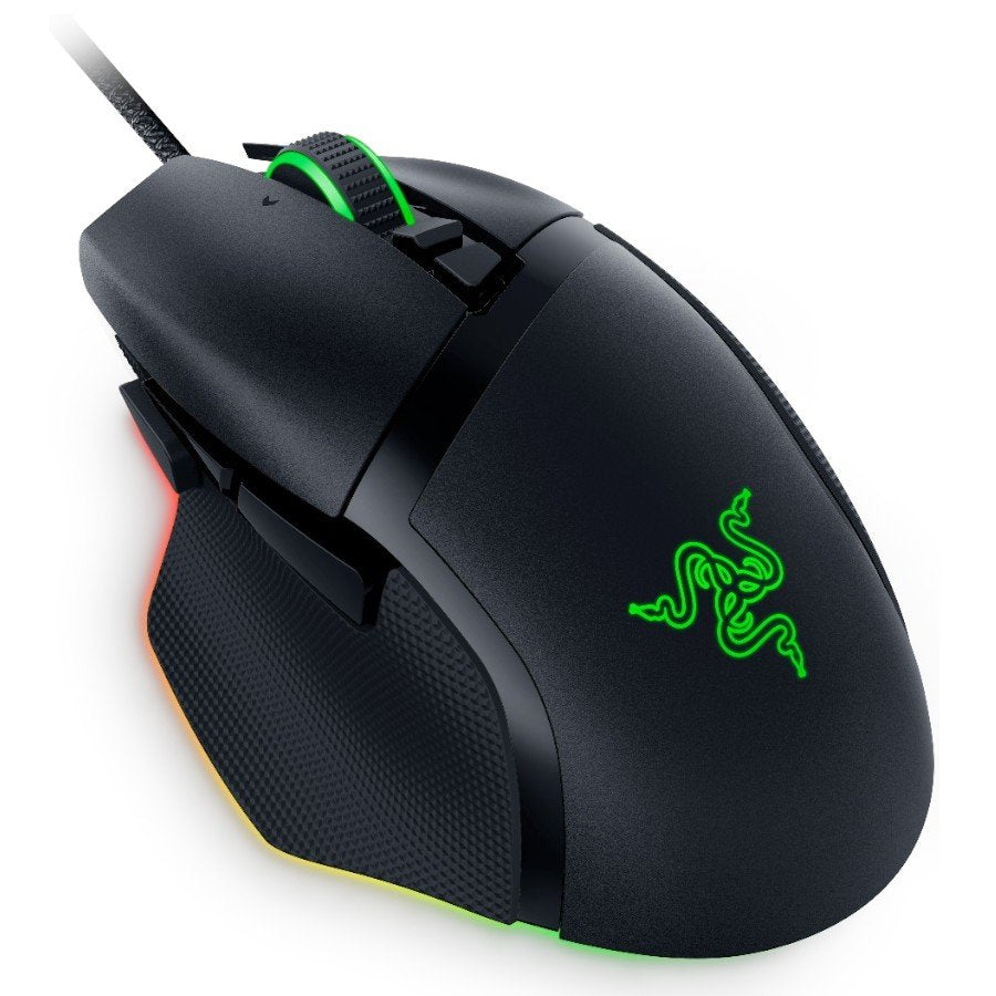Razer Basilisk V3 35K Gaming Mouse, Black, Focus Pro 35K Optical Sensor Gen-2, Optical Mouse Switches Gen-3, Razer™ Speedflex