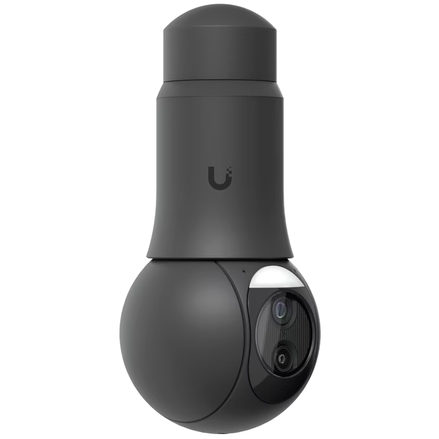 Ubiquiti UVC-G6-PTZ-B All-weather, 4K dual-lens camera with 10x hybrid zoom, 1/1.8" 8MP image sensor, Multi-TOPS AI Engine, a
