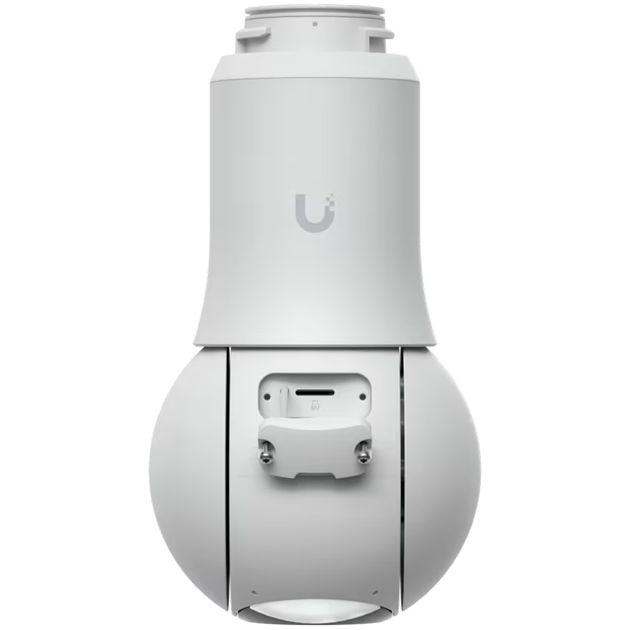 Ubiquiti UVC-G6-PTZ-W All-weather, 4K dual-lens camera with 10x hybrid zoom, 1/1.8" 8MP image sensor, Multi-TOPS AI Engine, a