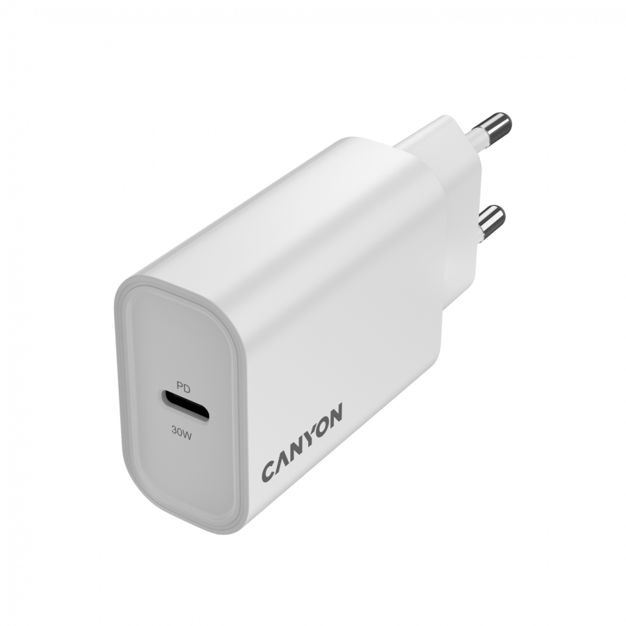 CANYON charger OnCharge 30CL Max Power 30W 1xPD EU White