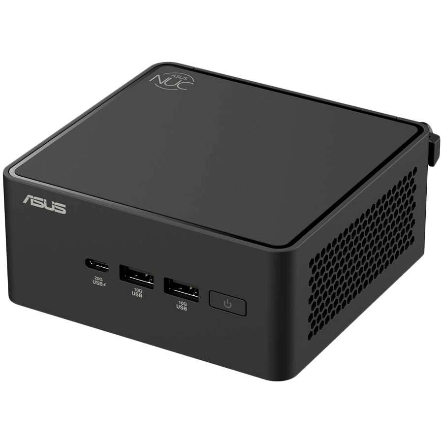 ASUS NUC 15 PRO/RNUC15CRHU700002/Ultra 7 255H 28W/Intel Arc graphics/no RAM/no Storage/Intel Wi-Fi 7 BE201/USB Total
