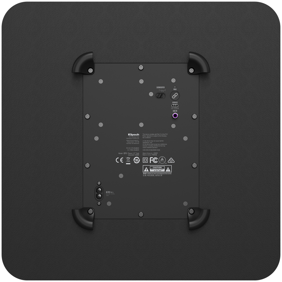 Flexus SUB 200 Black — KLIPSCH