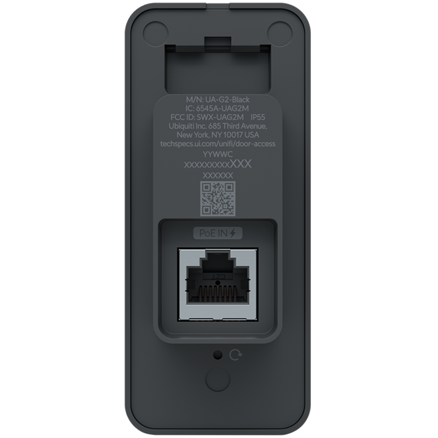 Compact, second-generation NFC card reader and request-to-exit device that supports hand-wave door unlocking. — UBIQUITI