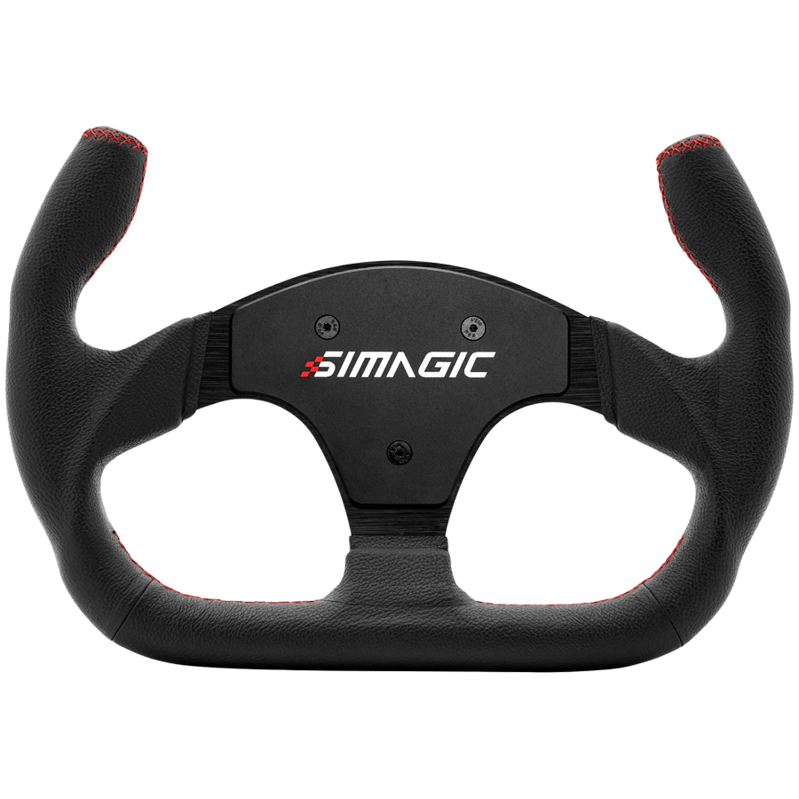 SIMAGIC C-Shaped Steering Wheel Rim 325mm without HUB, leather, S405