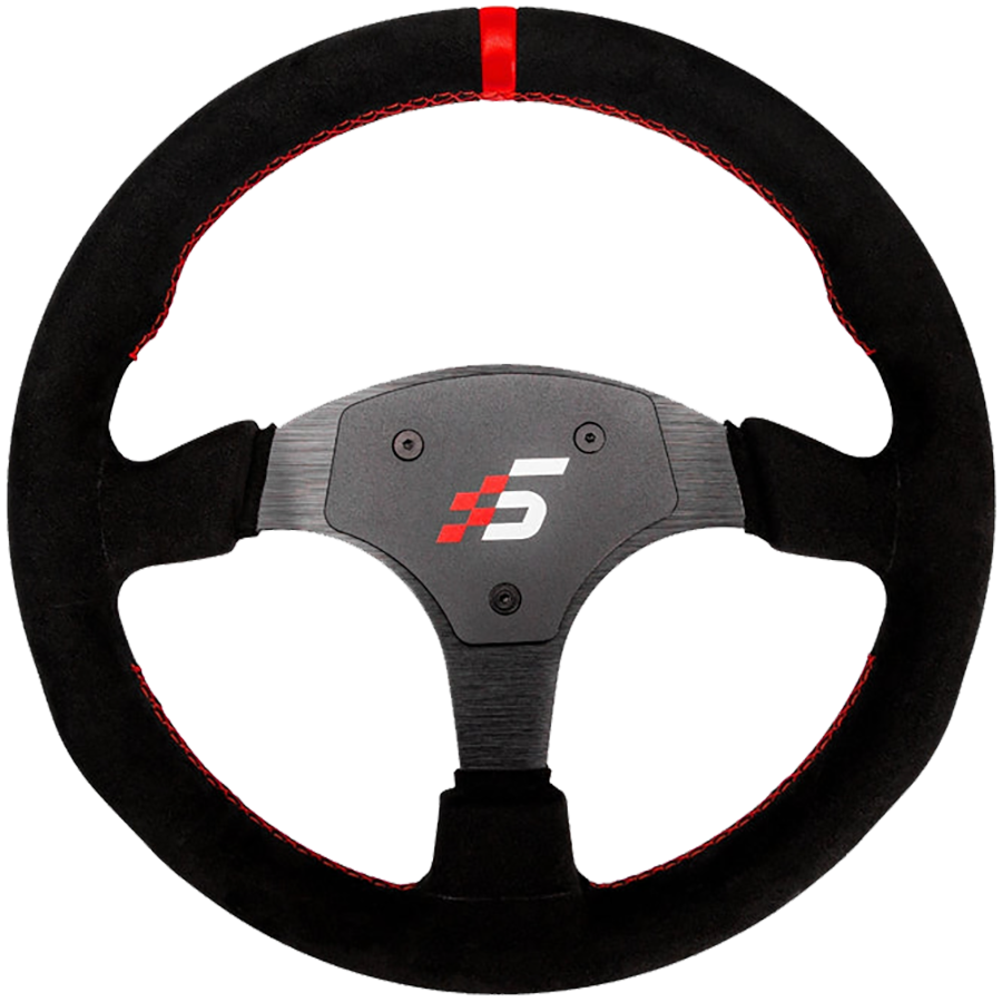SIMAGIC Round-Shaped Steering Wheel Rim 330mm without HUB, suede, S402