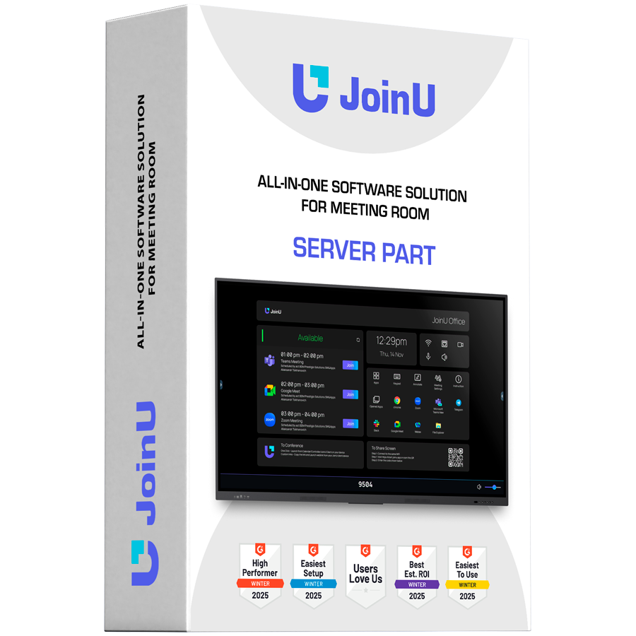 JoinU all in one Software for meeting room, server license, 1 year — PRESTIGIO SOLUTIONS