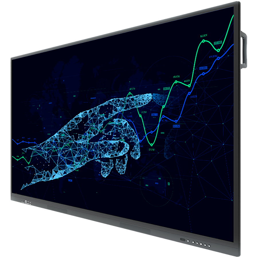 Prestigio Solutions MultiBoard (Monoblock) 75" Light Series: UHD: 3840x2160, OS: Android 8.0, PC: ARM Cortex Dual Core A73+A5