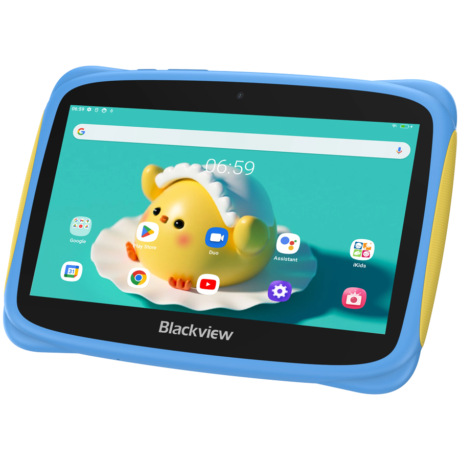 Blackview Tab 3 Kids, Blue, 7-inch HD 1024x600, 7731E Quad-core 1.3GHz, Front 0.3MP