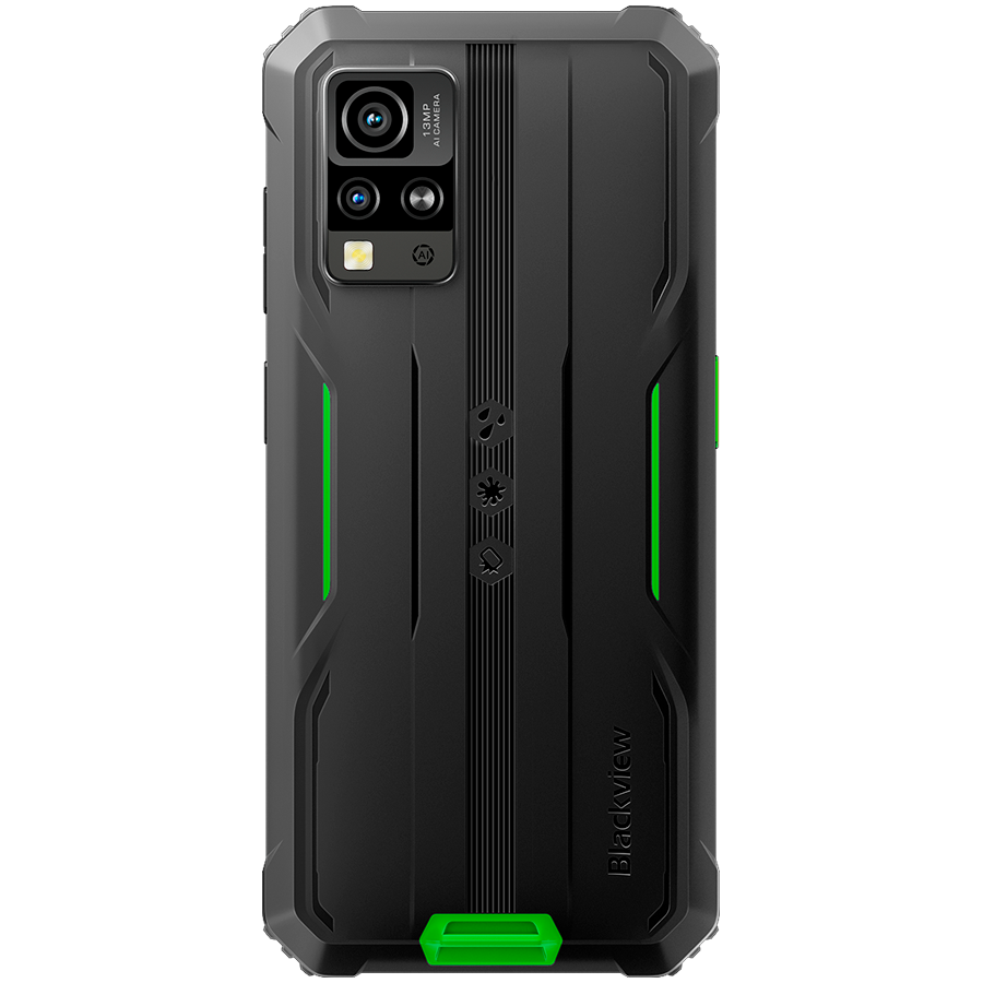 Blackview Rugged BV4800Pro LTE 6.56" HD+IPS 720x1612 60Hz GORILLA GLASS 5 T606 Octa-core 1.6GHz 4GB/128GB CAM Front 8MP Rear