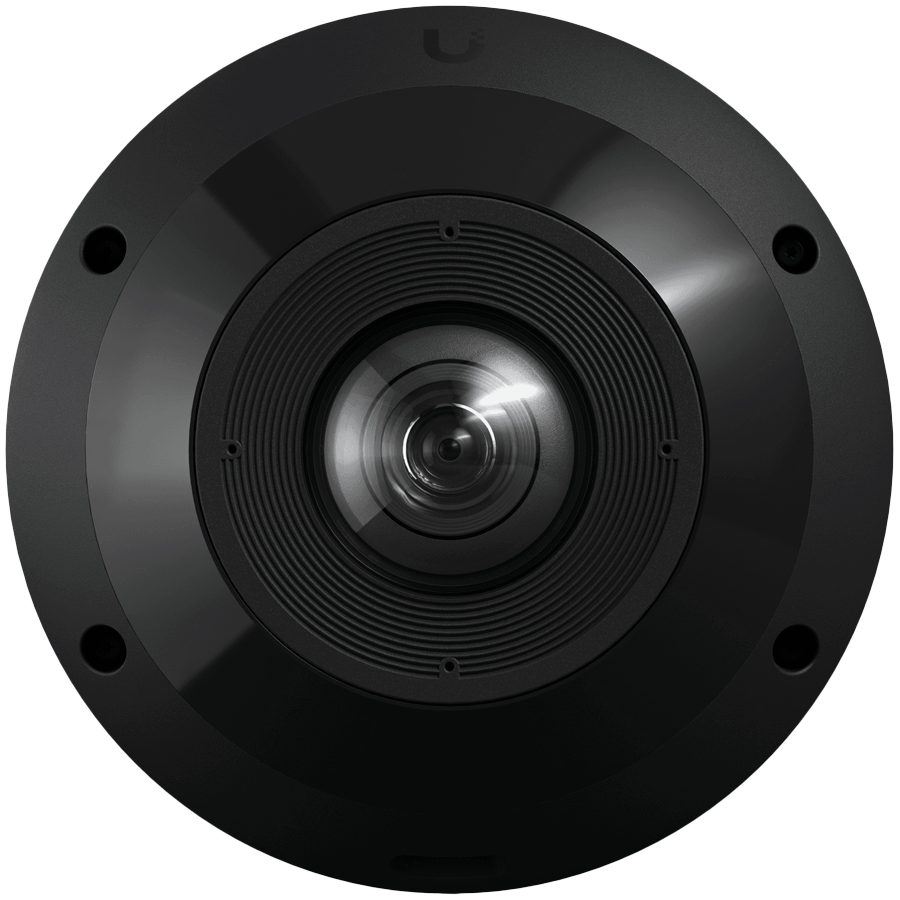 UBIQUITI UVC-G6-Pro-360-B All-weather, vandal-resistant 12MP PoE camera with panoramic 360 coverage, digital pan-tilt-zoom fu