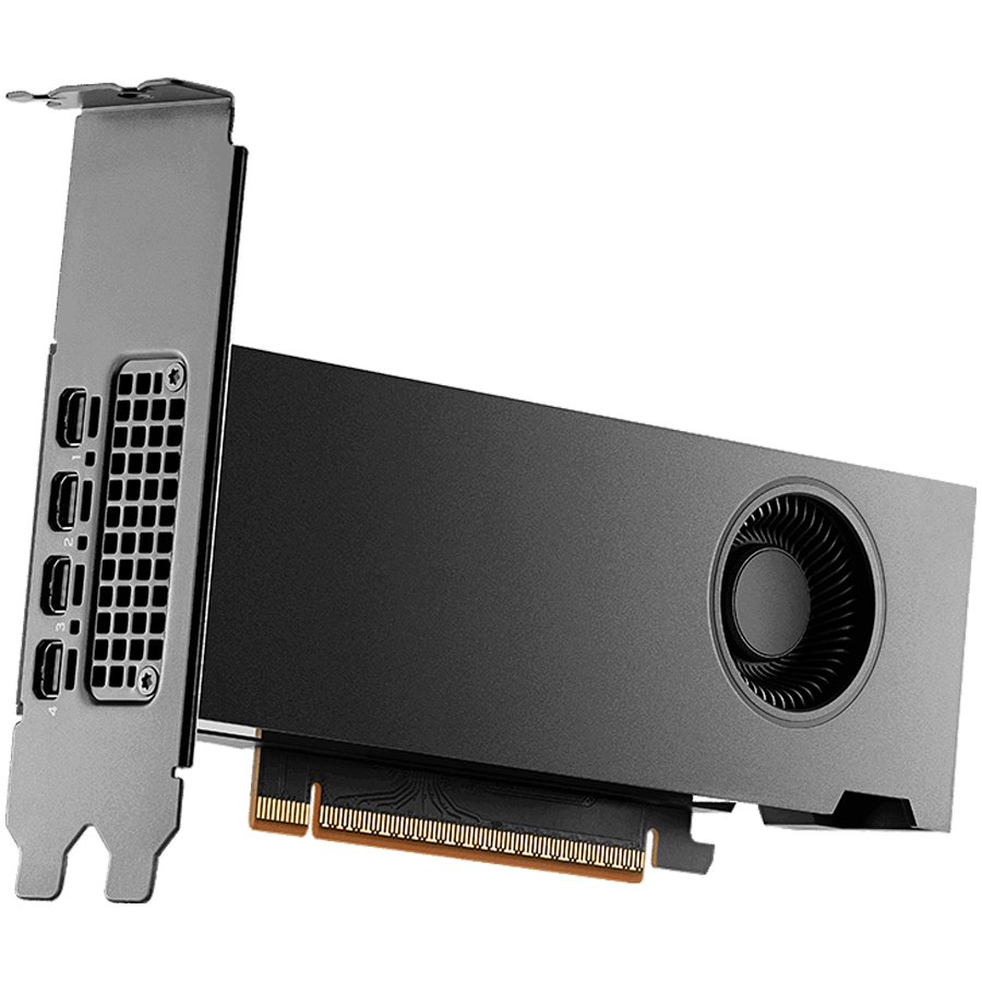 NVIDIA RTX 2000 PRO Blackwell PCI-Express x16 Gen 4.0, Dual Slot, 16 GB GDDR7 ECC 128-bit, HDCP 2.2 and HDMI 2.0 support with