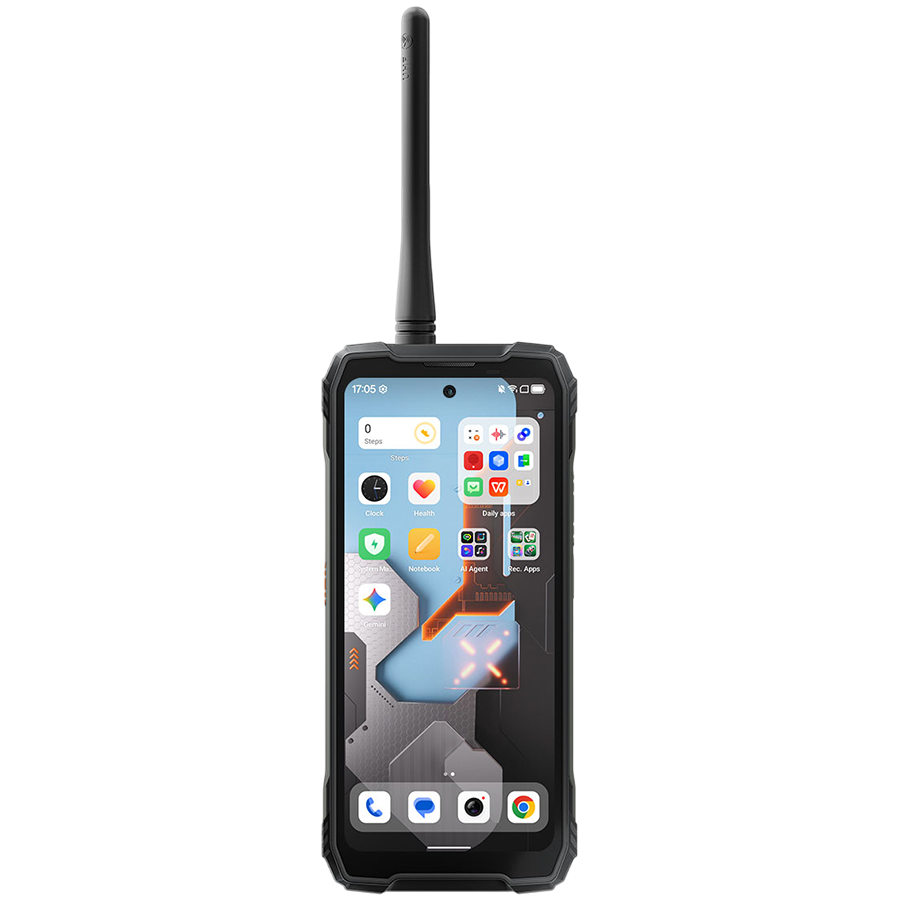 Blackview XPLORE 1 Walkie-talkie 22km 5G Rugged Phone 6.78-inch FHD 2460x1080 120Hz+2.01-inch 296x240 12+256GB MTK Dimensity
