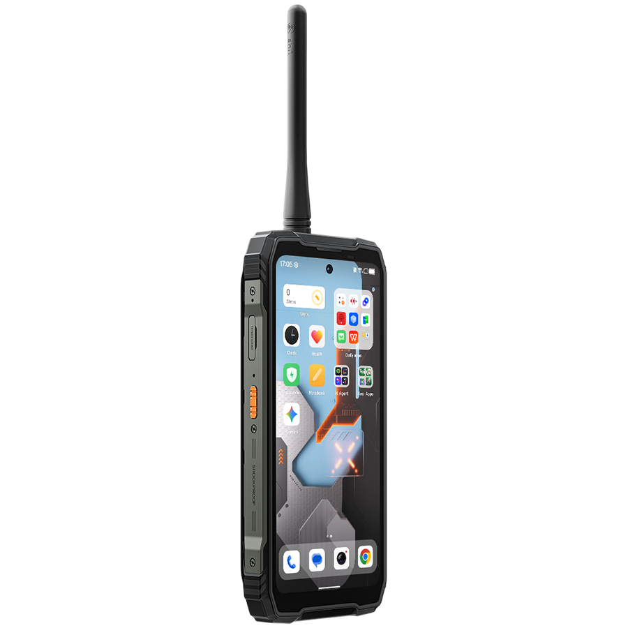 Blackview XPLORE 1 Walkie-talkie 22km 5G Rugged Phone 6.78-inch FHD 2460x1080 120Hz+2.01-inch 296x240 12+256GB MTK Dimensity