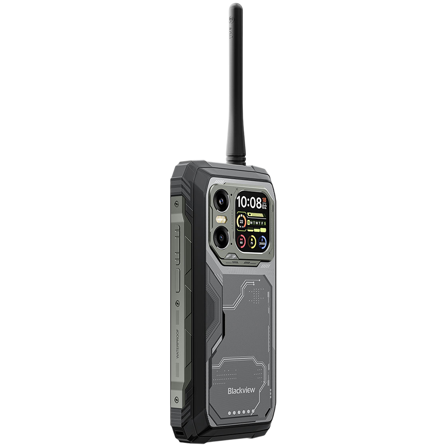 Blackview XPLORE 1 Walkie-talkie 22km 5G Rugged Phone 6.78-inch FHD 2460x1080 120Hz+2.01-inch 296x240 12+256GB MTK Dimensity