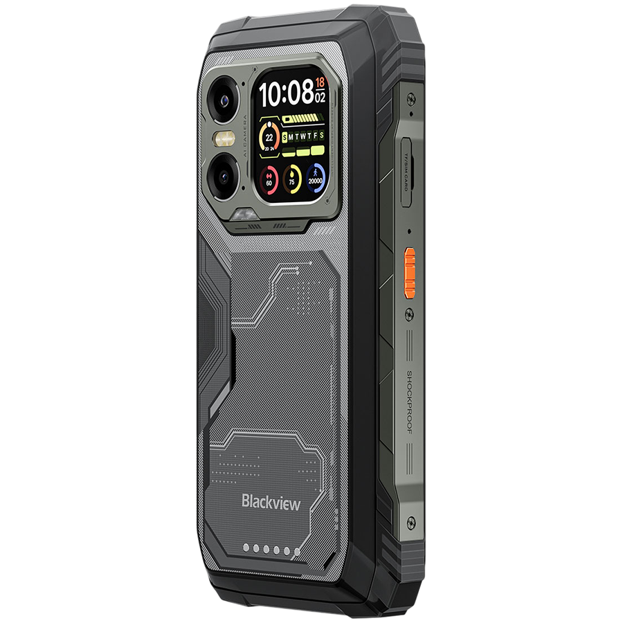 Blackview XPLORE 1 5G Rugged Phone 6.78-inch FHD 2460x1080 120Hz+2.01-inch 296x240 12+256GB MTK Dimensity 7050 octa-core 2.4G