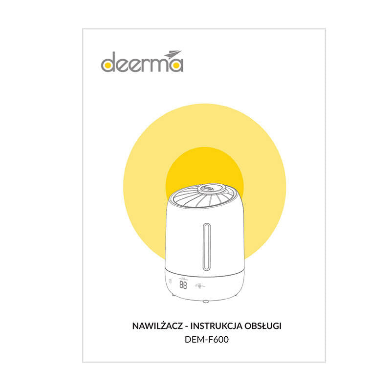 Ultraschall-Luftbefeuchter Deerma F600 schwarz