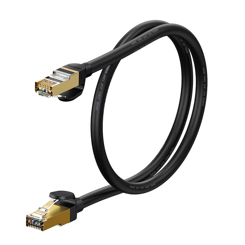 Baseus Ethernet RJ45, 10Gbps, 1m network cable (black) - Product Image 3