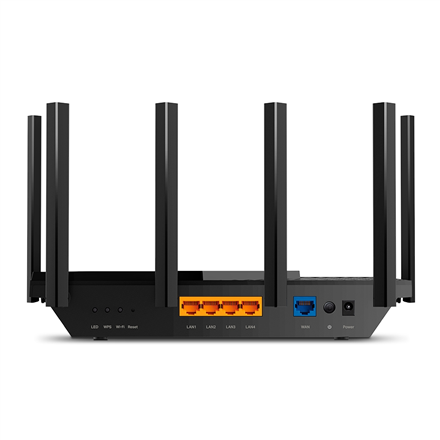 Dual-Band Wi-Fi 6 Router | Archer AX72 | 802.11ax | 10/100 Mbit/s | Ethernet LAN (RJ-45) ports 3 | Mesh Support No | MU-
