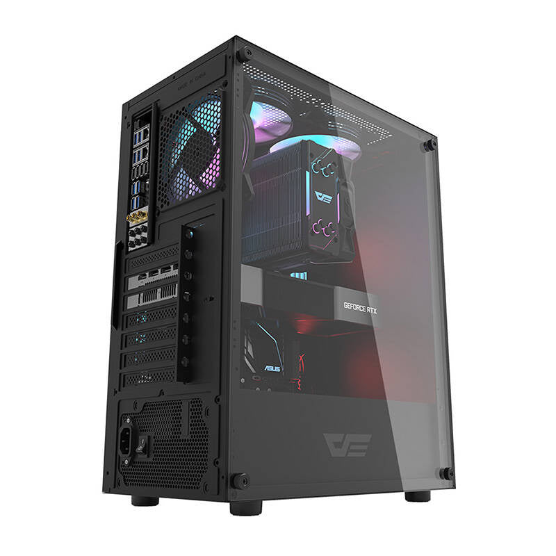 Computergehäuse Darkflash DK100 (schwarz)