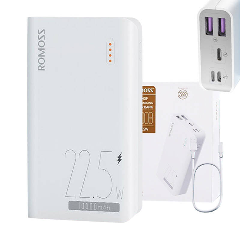 Powerbank Romoss SENSE4SF 10000mAh, 22.5W (white) - Product Image 2