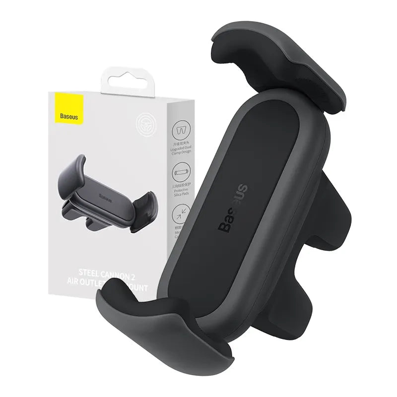 Baseus Steel Cannon 2 Car holder to Ventilation Grid (black) - Product Image 7