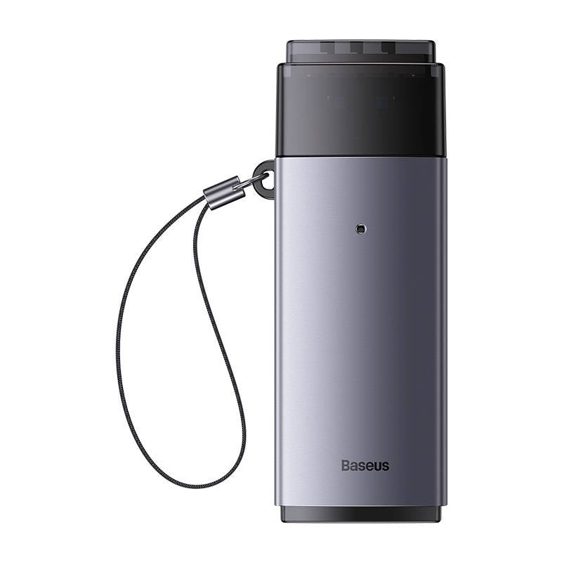 Baseus Lite Series SD/TF memory card reader, USB (gray) - Product Image 2