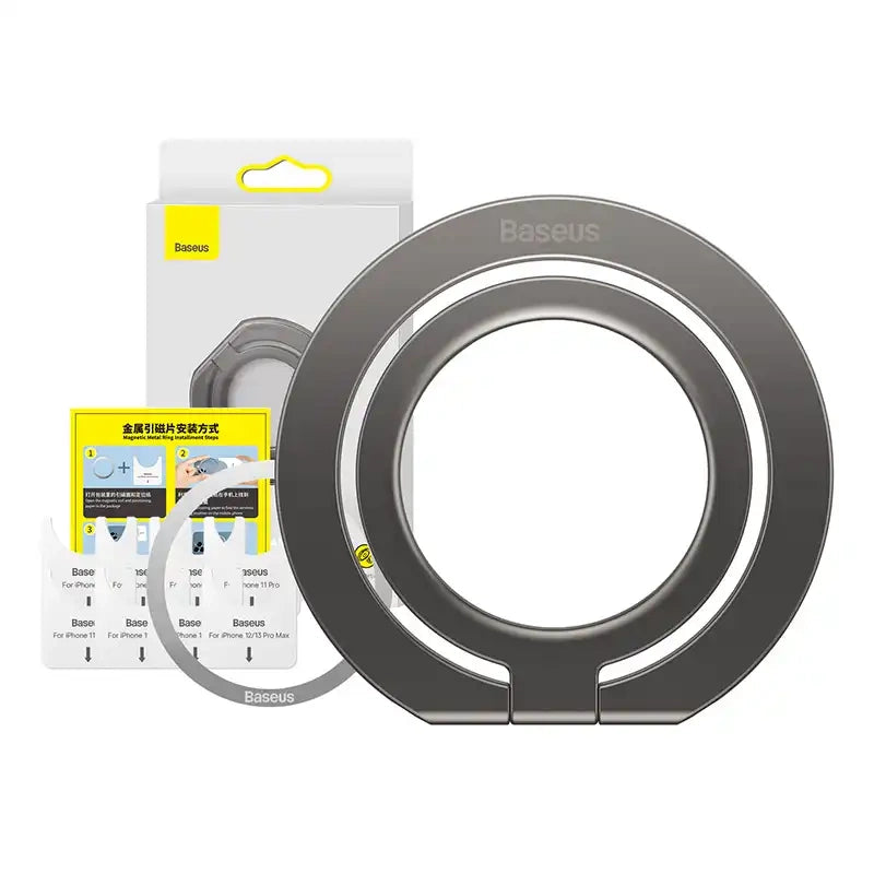 Baseus Halo Ring holder for phones (Grey) - Product Image 8