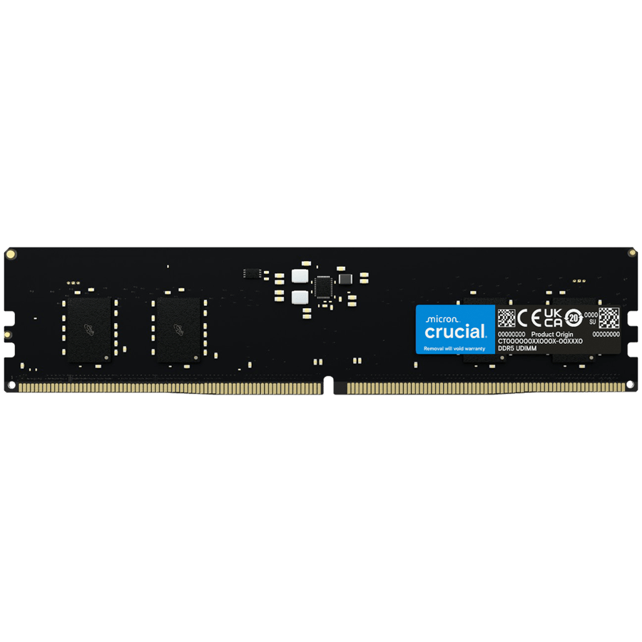 Crucial 32GB DDR5-5600 UDIMM CL46 (16Gbit) Tray