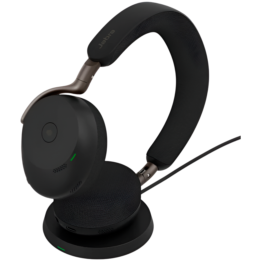JABRA Evolve3 75, MS, Link390c, Black, WLC Chrg
