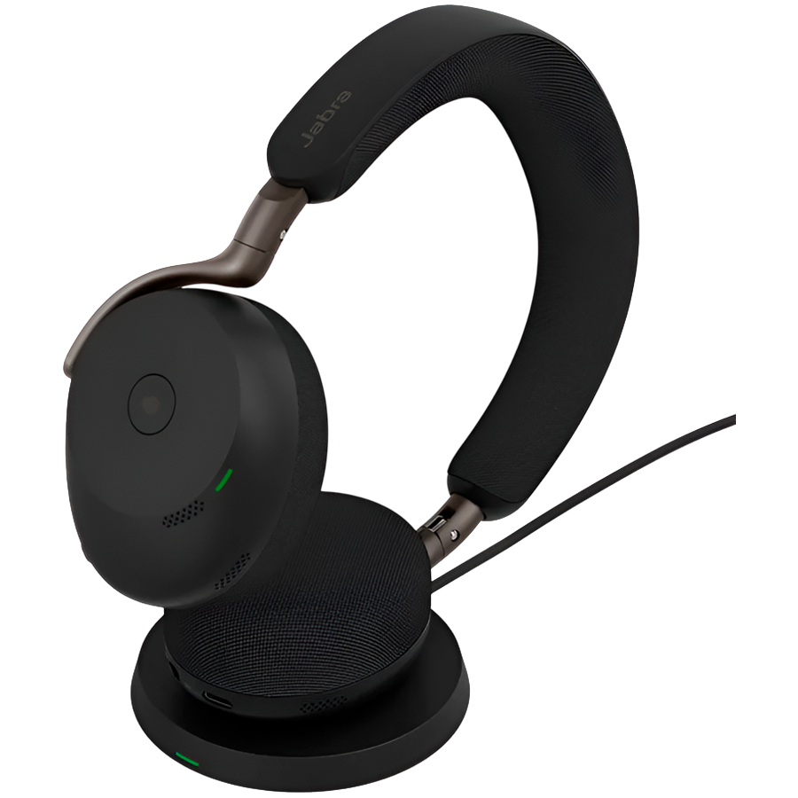 JABRA Evolve3 75, UC, Link390a, Black, WLC Chrg