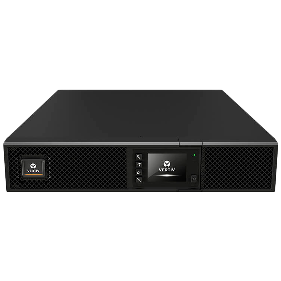 Vertiv Liebert GXT5 1ph UPS, 1.5kVA, input plug IEC C14 inlet, 2U, output – 230V, output socket groups (8)C13, rackmount kit,