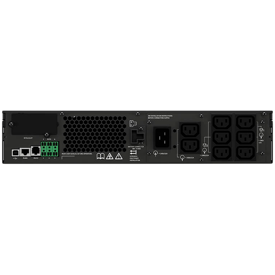 Vertiv Liebert GXT5 1ph UPS, 1.5kVA, input plug IEC C14 inlet, 2U, output – 230V, output socket groups (8)C13, rackmount kit,