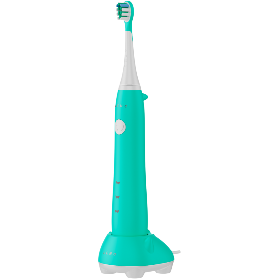 Wireless Tooth Brush, Mint, 3 Brush Heads, 600mAh, Function: Sensive, Clean, Whitening, Sweep, Smart Remind — AENO