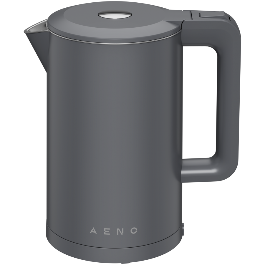 Electric Kettle, gray, 220-240V, 1850-2200W, 1.7L, strix controller — AENO
