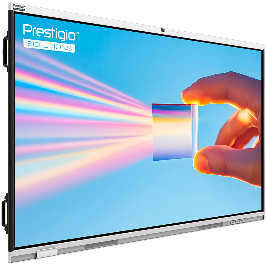 PRESTIGIO SOLUTIONS Multiboard 86'' Prism, Android 14, Google EDLA, AI Camera, 8/128GB, 50TP