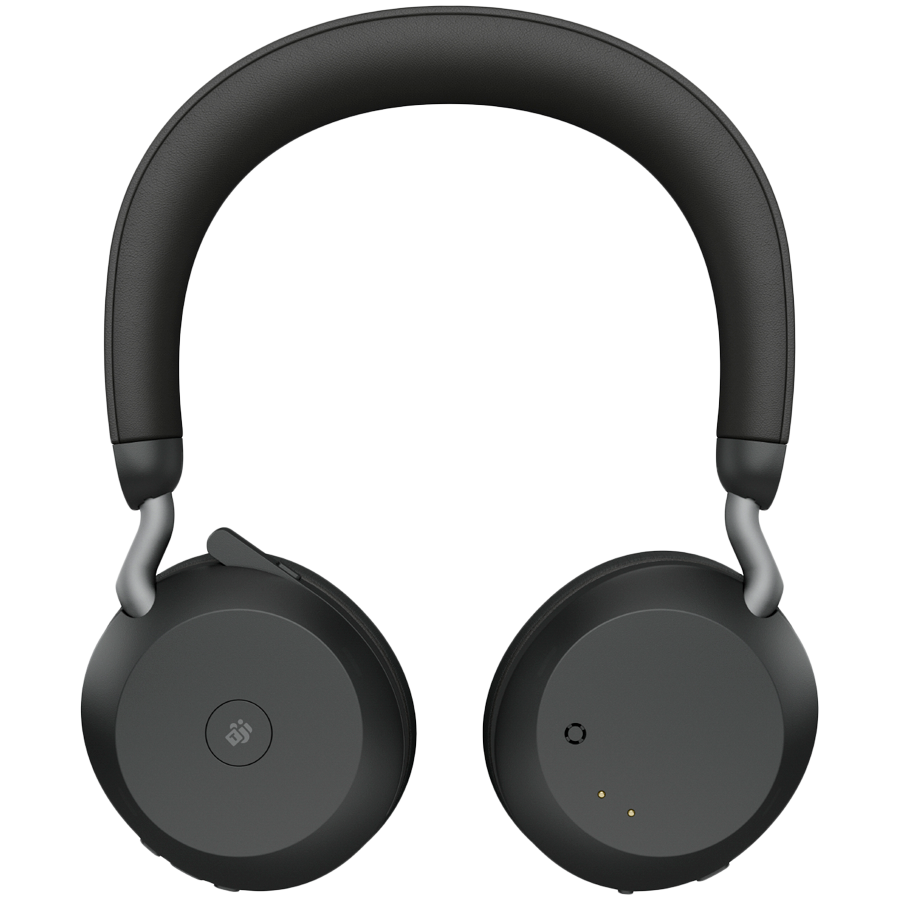 JABRA EVOLVE2 75, Link390a MS Stereo Black, EVOLVE2 75 headset Black MS, Link 380 BT adapter USB-A MS,1.2m USB-C to USB-A cab