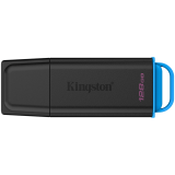 KINGSTON 128GB Portable USB 3.2 Gen 1 DataTraveler Exodia Black/Blue